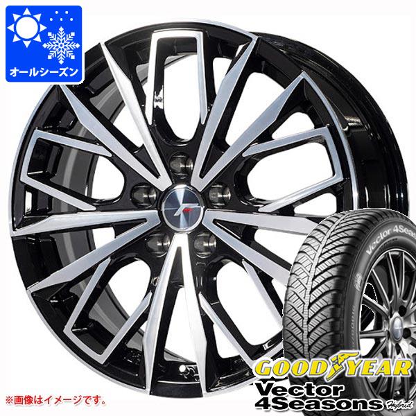 CT200h用 オールシーズンタイヤ グッドイヤー ベクター 4シーズンズ ハイブリッド 215/45R17 91H XL  エルエフファースト 7.0-17｜tire1ban