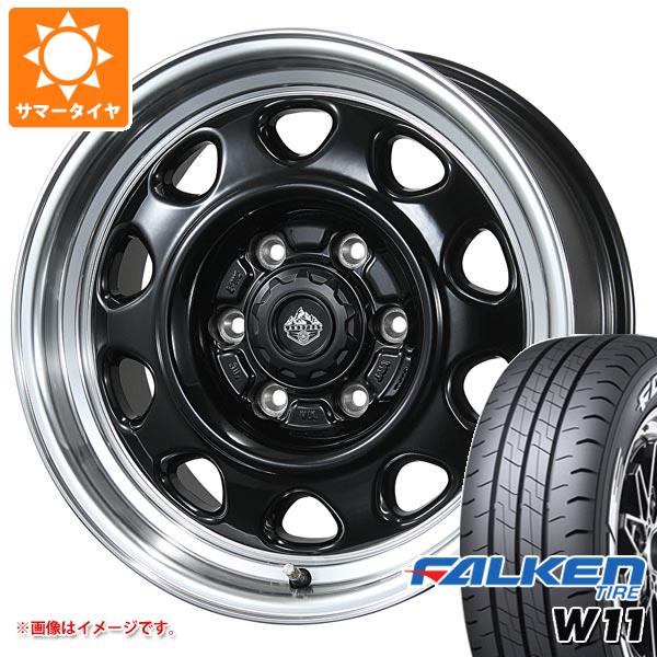 ハイエース 200系用 2024年製 サマータイヤ ファルケン W11 215/65R16C 109/107N ホワイトレター ランドフット SWZ 6.5 16 :lfswzh 32712 t80967yt:タイヤ1番