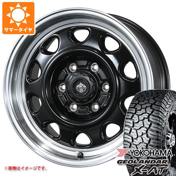 5本セット FJクルーザー 10系用 2024年製 サマータイヤ ヨコハマ ジオランダー X AT G016 LT265/70R17 121/118Q ブラックレター ランドフット SWZ 8.0 17 :lfswz6 33341 t801004yt 5:タイヤ1番