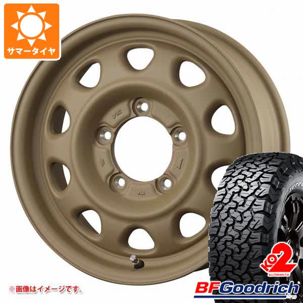 5本セット ジムニー JB64W用 サマータイヤ BFグッドリッチ オールテレーンT/A KO2 LT215/70R16 100/97R ホワイトレター ランドフット SWZ 5.5 16 :lfswzcj 21564 s86768zk 5:タイヤ1番