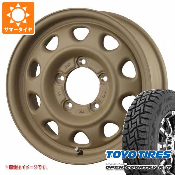 5本セット ジムニー JB64W用 サマータイヤ トーヨー オープンカントリー R/T 215/70R16 100Q ブラックレター ランドフット SWZ 5.5 16 :lfswzcj 32618 s86768zk 5:タイヤ1番