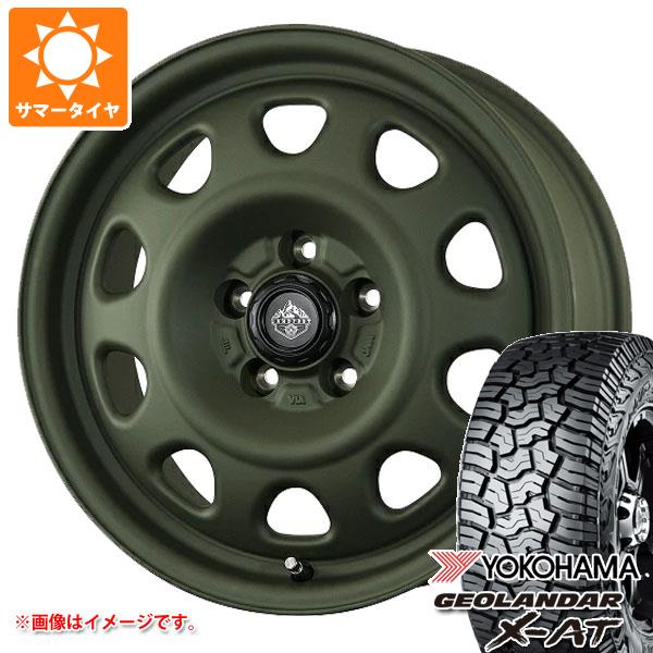 デリカD:5用 サマータイヤ ヨコハマ ジオランダー X AT G016 LT245/70R16 106/103Q アウトラインホワイトレター ランドフット SWZ 7.0 16 :lfswzo5 39880 m83964tb:タイヤ1番