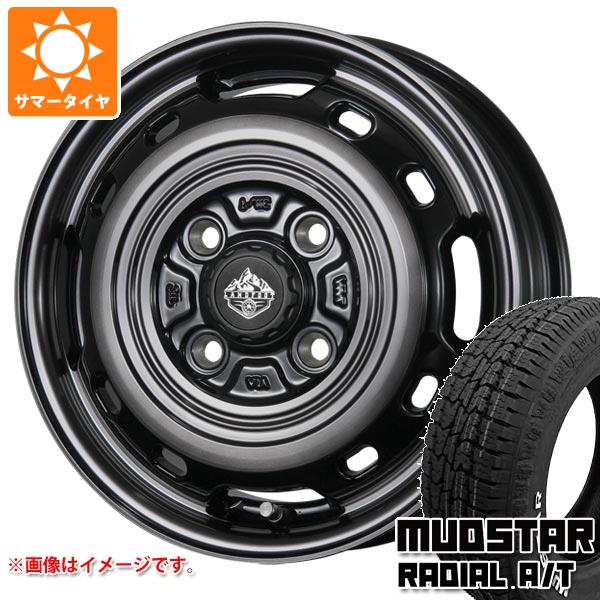 サマータイヤ 145/80R12 80/78N LT マッドスター ラジアル A/T ホワイトレター ランドフット XFG 3.5-12｜tire1ban