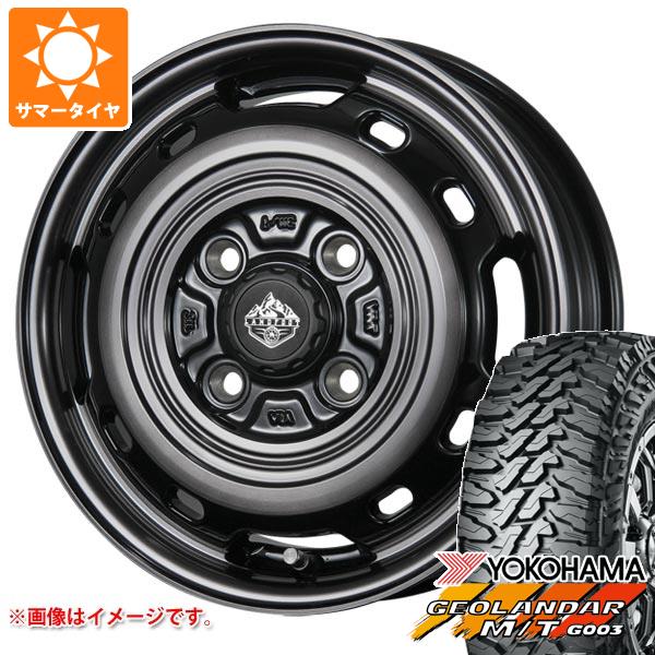 エブリイバン DA17V用 サマータイヤ ヨコハマ ジオランダー M/T G003 145/80R12 80/78N LT  ランドフット XFG 3.5-12｜tire1ban