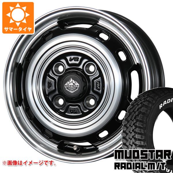 サマータイヤ 145/80R12 80/78N LT マッドスター ラジアル M/T ホワイトレター ランドフット XFG 3.5-12｜tire1ban