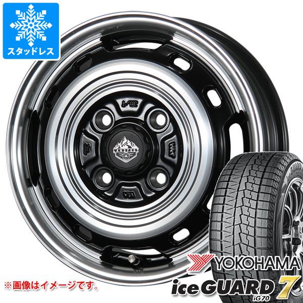 ハイゼットトラック S500系用 スタッドレス ヨコハマ アイスガードセブン iG70 165/65R14 79Q ランドフット XFG｜tire1ban