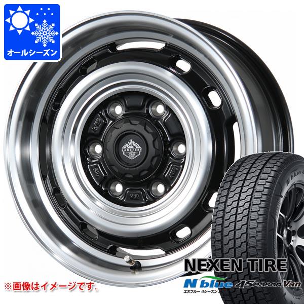ハイエース 200系用 オールシーズンタイヤ ネクセン エヌブルー 4シーズン バン 195/80R15LT 107/105N  ランドフット XFG 6.0-15