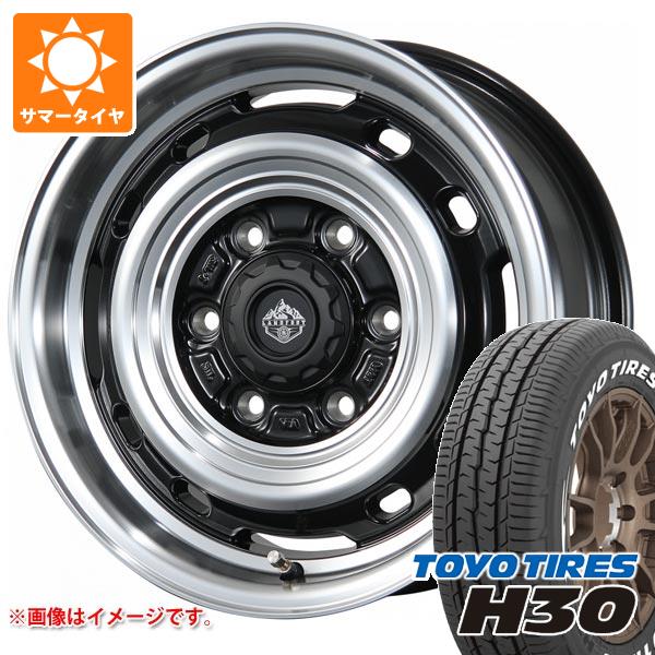 ハイエース 200系用 サマータイヤ トーヨー H30 195/80R15 107/105N ホワイトレター ランドフット XFG 6.0 15 :lfxfsgh 39889 t80741yt:タイヤ1番