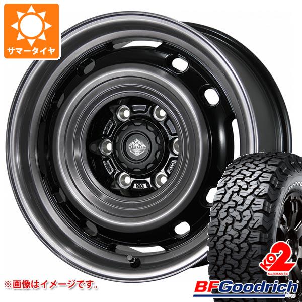 ハイエース 200系用 サマータイヤ BFグッドリッチ オールテレーンT/A KO2 LT215/70R16 100/97R ホワイトレター ランドフット XFG 6.5 16 :lfxfsph 21564 t80971yt:タイヤ1番