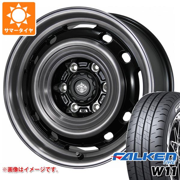 ハイエース 200系用 2024年製 サマータイヤ ファルケン W11 215/65R16C 109/107N ホワイトレター ランドフット XFG 6.5 16 :lfxfsph 32712 t80967yt:タイヤ1番