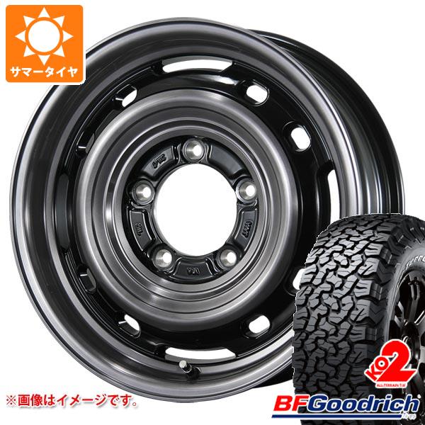 ジムニーシエラ JB74W用 サマータイヤ BFグッドリッチ オールテレーンT/A KO2 LT225/70R16 102/99R ホワイトレター ランドフット XFG 6.0 16 :lfxfsps 21573 s861006zk:タイヤ1番