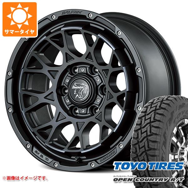 FJクルーザー 10系用 サマータイヤ トーヨー オープンカントリー R/T LT285/70R17 116/113Q ホワイトレター ヴァルケン ローツェ 8.0 17 : lhotz6 35680 t801005yt : タイヤ1番