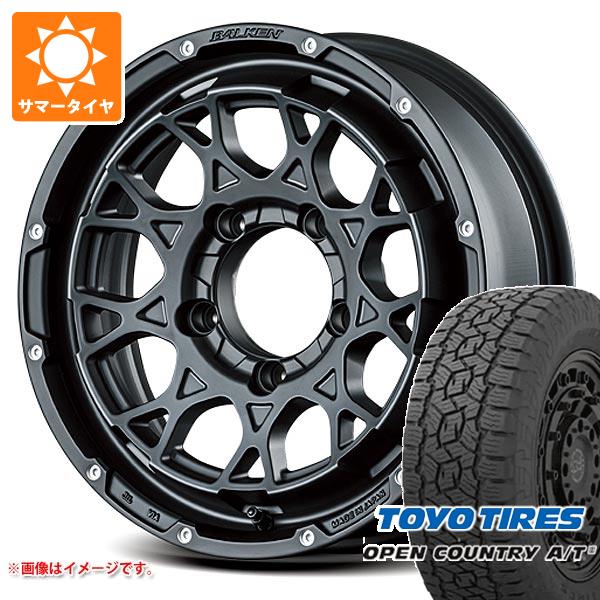 5本セット ジムニー JB64W用 サマータイヤ トーヨー オープンカントリー A/T3 215/70R16 100T ブラックレター ヴァルケン ローツェ 5.5 16 :lhotzj 38817 s86768zk 5:タイヤ1番