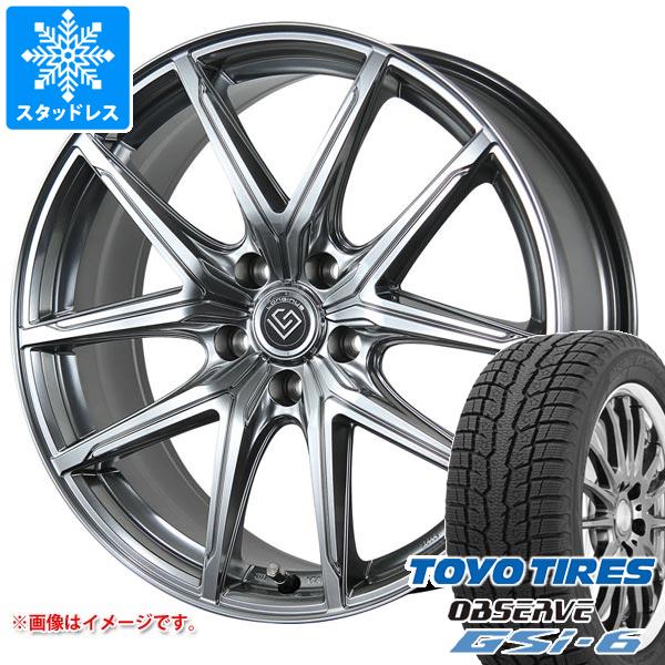 クラウン クロスオーバー 35系用 スタッドレス トーヨー オブザーブ GSi 6 225/60R18 100Q ロンギヌス RE X : lonrex 38015 t801072yt : タイヤ1番