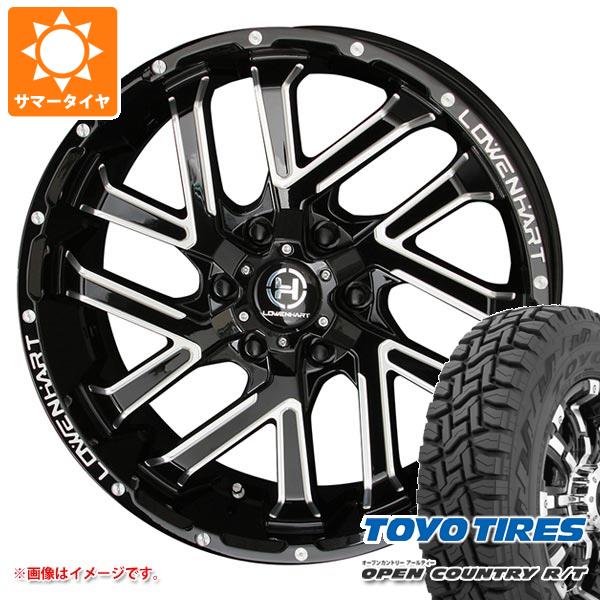 ハイラックス 120系用 サマータイヤ トーヨー オープンカントリー R/T 265/65R17 112Q ホワイトレター レーベンハート GXL206 8.0 17 :lowgx206 35679 t80994yt:タイヤ1番