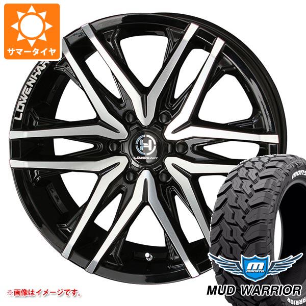 ランドクルーザー プラド 150系用 サマータイヤ モンスタ マッドウォーリアー LT275/55R20 120/117Q ホワイトレター レーベンハート GXL306 8.5 20 :lowgx306 34774 t80992yt:タイヤ1番