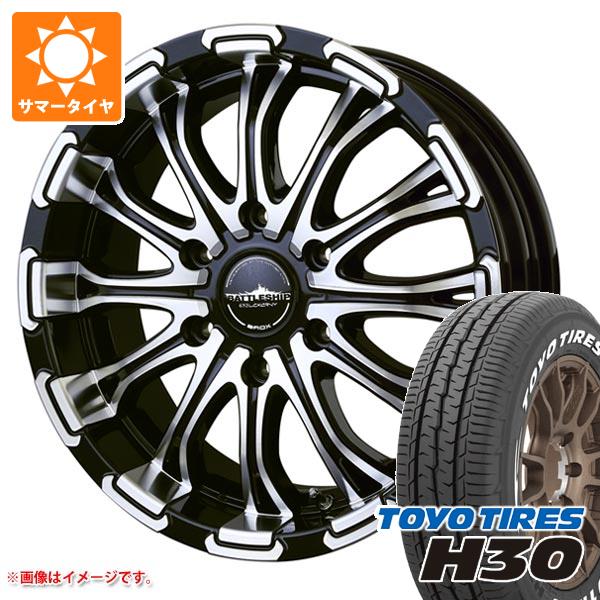 NV350キャラバン E26用 サマータイヤ トーヨー H30 215/65R16 C 109/107R ホワイトレター バドックス ロクサーニ バトルシップ 6.5-16｜tire1ban