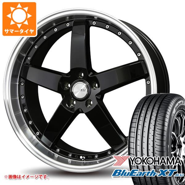 サマータイヤ 215/50R18 92V ヨコハマ ブルーアースXT AE61 バドックス ロクサーニ グラスターファイブ 7.0 18 :loxgst 34387:タイヤ1番