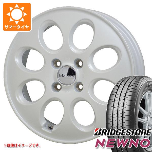 エブリイバン DA17V用 2024年製 サマータイヤ ブリヂストン ニューノ 165/60R14 75H  ララパーム オーバル 4.5-14｜tire1ban