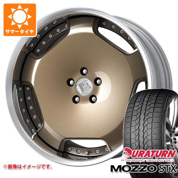 トヨタ ランドクルーザー300用 サマータイヤ デュラターン モッツォ STX 295/35R24 110V XL ワーク LS アダマス 10.0-24