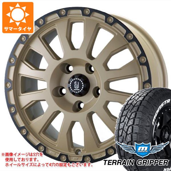 5本セット ジープ ラングラー JK/JL系用 サマータイヤ モンスタ テレーングリッパー LT285/70R17 121/118R ホワイトレター ラ・ストラーダ アヴェンチュラ :lsavtw 34805 j27121p 5:タイヤ1番