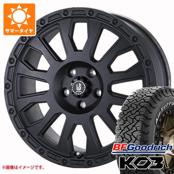 ジープ ラングラー JK/JL系用 サマータイヤ BFグッドリッチ オールテレーンT/A KO3 LT295/70R17 128/125S ホワイトレター ラ・ストラーダ アヴェンチュラ