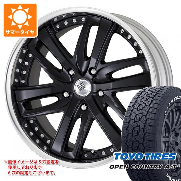 サマータイヤ 275/55R20 117H XL トーヨー オープンカントリー A/T3 ホワイトレター ワーク LS ブライトリング SUV 8.5 20 :lsbsuv2 41262:タイヤ1番