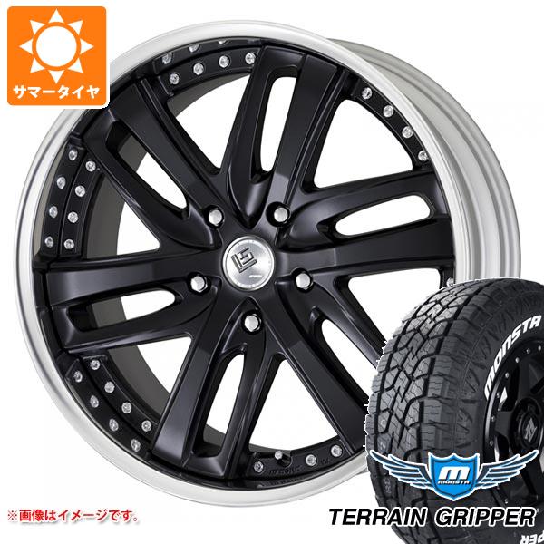 レクサス LX570用 サマータイヤ モンスタ テレーングリッパー 285/50R20 116H XL ホワイトレター ワーク LS ブライトリング SUV 9.5 20 : lsbsuv2l 34797 l871044xs : タイヤ1番