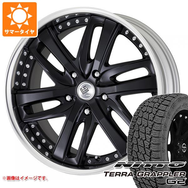 ランドクルーザー200用 サマータイヤ ニットー テラグラップラー G2 285/50R20 116S XL ワーク LS ブライトリング SUV 9.0 20 :lsbsuv2l 38579 t80838yt:タイヤ1番