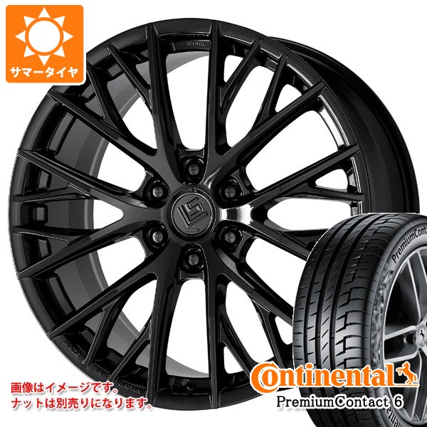 トヨタ ランドクルーザー300用 サマータイヤ コンチネンタル プレミアムコンタクト6 285/45R22 114Y XL MO-S メルセデス承認 ワーク LS バサラ SUV LX 10.0-22