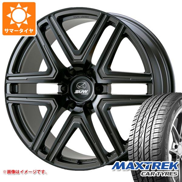 ランドクルーザー プラド 150系用 サマータイヤ マックストレック フォルティス T5 265/40R22 106V XL  クライメイト ルクソール6 9.5-22｜tire1ban