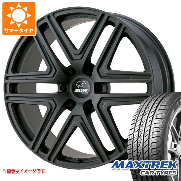 ランドクルーザー プラド 150系用 サマータイヤ マックストレック フォルティス T5 265/40R22 106V XL  クライメイト ルクソール6 9.5-22