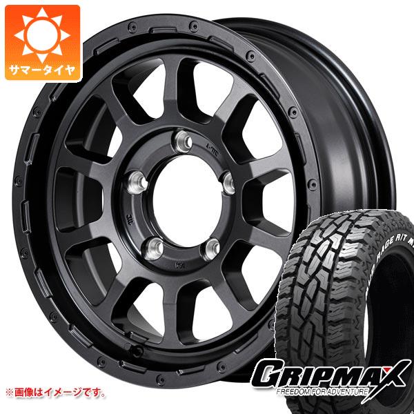 5本セット ジムニー用 サマータイヤ グリップマックス R/T MAX 175/80R16 91S ホワイトレター ナイトロパワー M10 パーシング バレルブラック 5.5 16 :m10bbj 36497 s86740zk 5:タイヤ1番