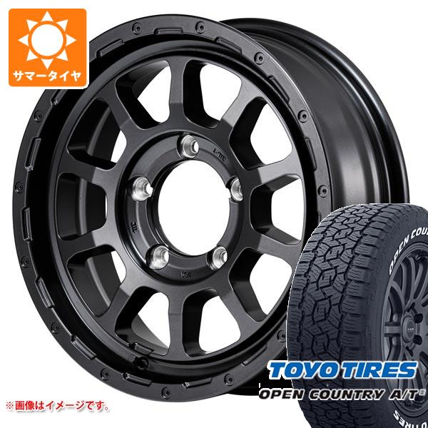 ジムニー JB64W用 2024年製 サマータイヤ トーヨー オープンカントリー A/T3 215/70R16 100T ホワイトレター ナイトロパワー M10 パーシング 5.5 16 :m10bbj 41238 s86768zk:タイヤ1番