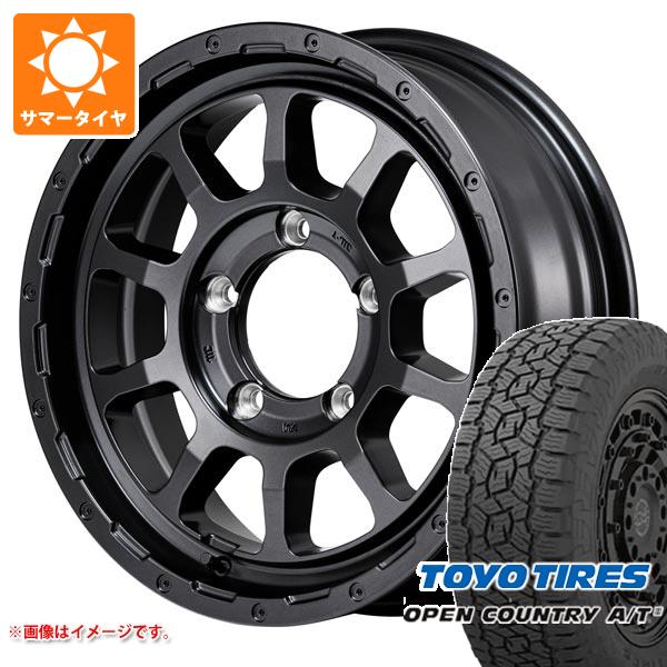 OPEN COUNTRY - 5本仕かける ジムニーシエラ JB74W用 炎節タイア トゥーヨー 明けひろげカントリー A/T3 215/70R16 100T BL M10 パーシング バレル黒いこと 6.0-16