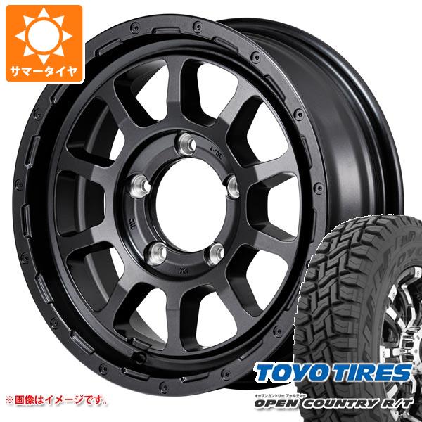 5本セット ジムニーシエラ JB74W用 サマータイヤ トーヨー オープンカントリー R/T 215/70R16 100Q ブラックレター M10 パーシング バレルブラック 6.0 16 :m10bbs 32618 s86770zk 5:タイヤ1番