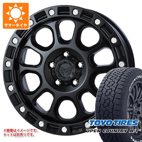 エクリプスクロス GK系用 サマータイヤ トーヨー オープンカントリー A/T3 225/65R17 102H ホワイトレター MKW M204 8.0 17 :m204bk5 41236 m83972tb:タイヤ1番