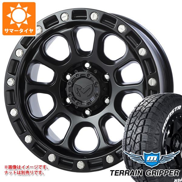 ランドクルーザー プラド 150系用 サマータイヤ モンスタ テレーングリッパー LT285/70R17 121/118R ホワイトレター MKW M204 8.0 17 :m204bk6 34805 t80988yt:タイヤ1番