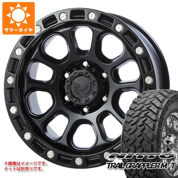 サマータイヤ 265/70R17 121Q ニットー トレイルグラップラー M/T MKW M204 8.0 17 :m204bk6 34506:タイヤ1番