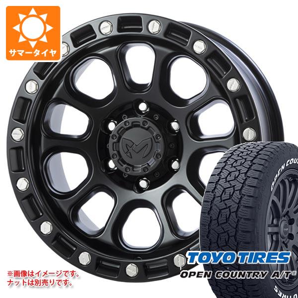 トライスターインターナショナル - 炎節タイア 265/70R17 115T トゥーヨー 明けひろげカントリー A/T3 白いこと水茎の跡 MKW M204 8.0-17