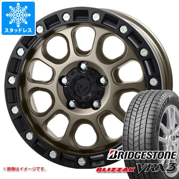 デリカD5用 スタッドレス ブリヂストン ブリザック VRX3 225/65R17 102Q MKW M204