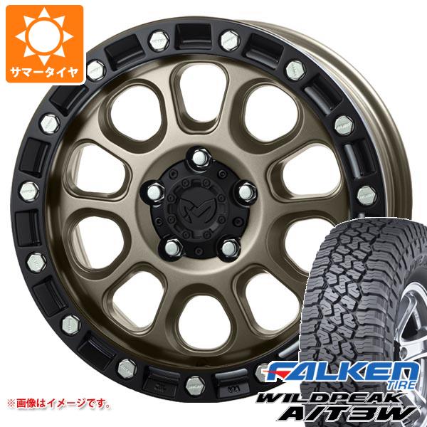 ジープ ラングラー JK/JL系用 サマータイヤ ファルケン ワイルドピーク A/T3W LT285/70R17 116Q MKW M204