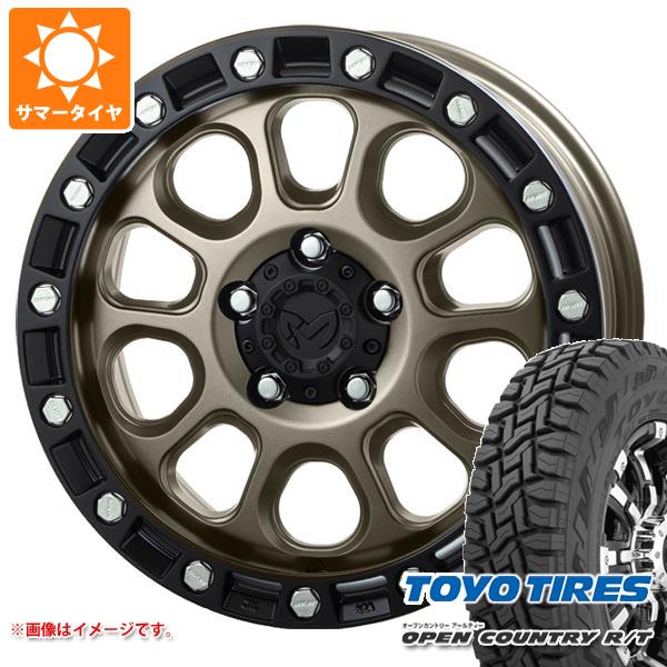 5本セット ジープ ラングラー JK/JL系用 サマータイヤ トーヨー オープンカントリー R/T LT265/70R17 112/109Q ホワイトレター MKW M204 :m204cbw 36833 j27102p 5:タイヤ1番