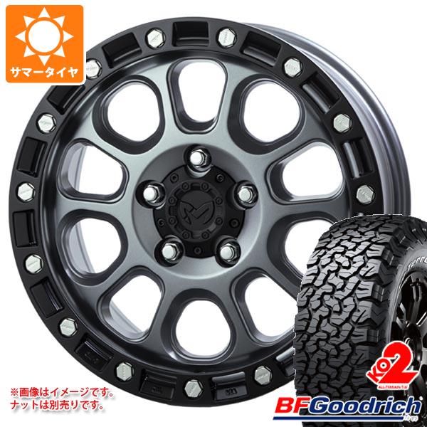 RAV4 50系用 サマータイヤ BFグッドリッチ オールテレーンT/A KO2 LT265/65R17 120/117S ホワイトレター MKW M204 8.0 17 :m204dg5 33720 t801016yt:タイヤ1番