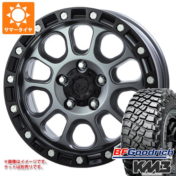 RAV4 50系用 サマータイヤ BFグッドリッチ マッドテレーンT/A KM3 LT265/65R17 120/117Q MKW M204 8.0 17 :m204dg5 32390 t801016yt:タイヤ1番