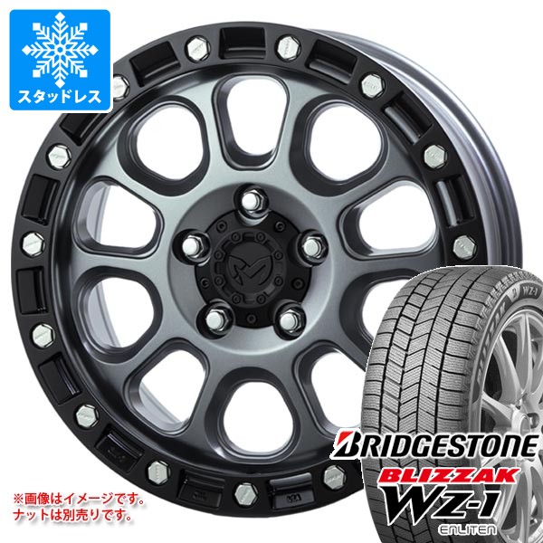 ブリザック - ミツビシ エクリプスクロス キーパー系用 スタッドレス ブリヂストン WZ-1 225/65R17 102Q MKW M204 車、バイク、自転車-タイヤ、ホイール