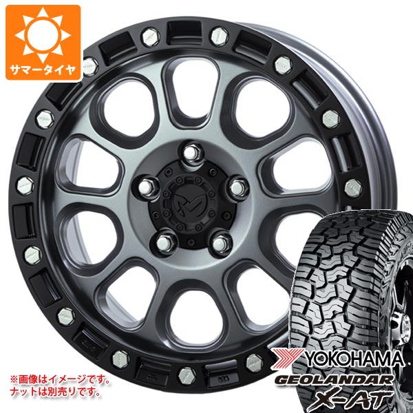 RAV4 50系用 サマータイヤ ヨコハマ ジオランダー X AT G016 265/65R17 116T XL ブラックレター MKW M204 8.0 17 :m204dg5 40730 t801016yt:タイヤ1番