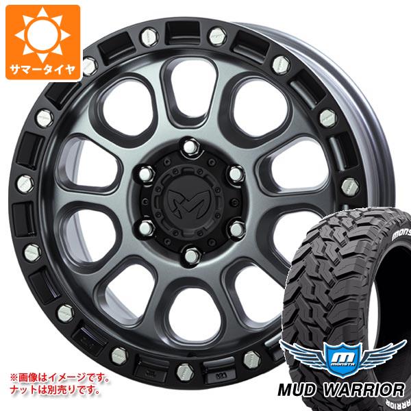 5本セット FJクルーザー 10系用 サマータイヤ モンスタ マッドウォーリアー LT265/70R17 121/118Q ホワイトレター MKW M204 8.0 17 :m204dg6 34779 t801004yt 5:タイヤ1番