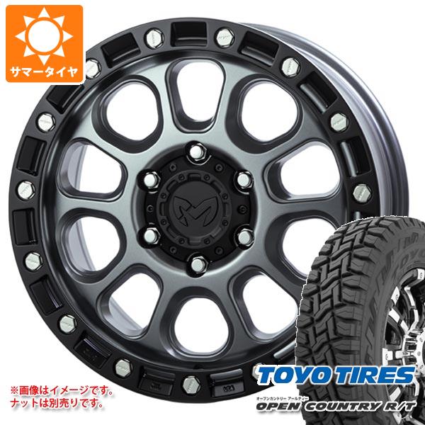 サマータイヤ 285/70R17 116/113Q トーヨー オープンカントリー R/T ホワイトレター MKW M204 8.0 17 :m204dg6 35680:タイヤ1番