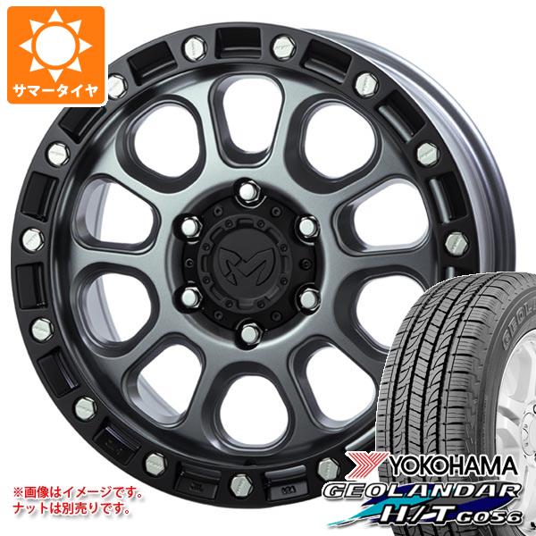 5本セット FJクルーザー 10系用 サマータイヤ ヨコハマ ジオランダー H/T G056 265/70R17 115S ブラックレター MKW M204 8.0 17 :m204dg6 19610 t801004yt 5:タイヤ1番